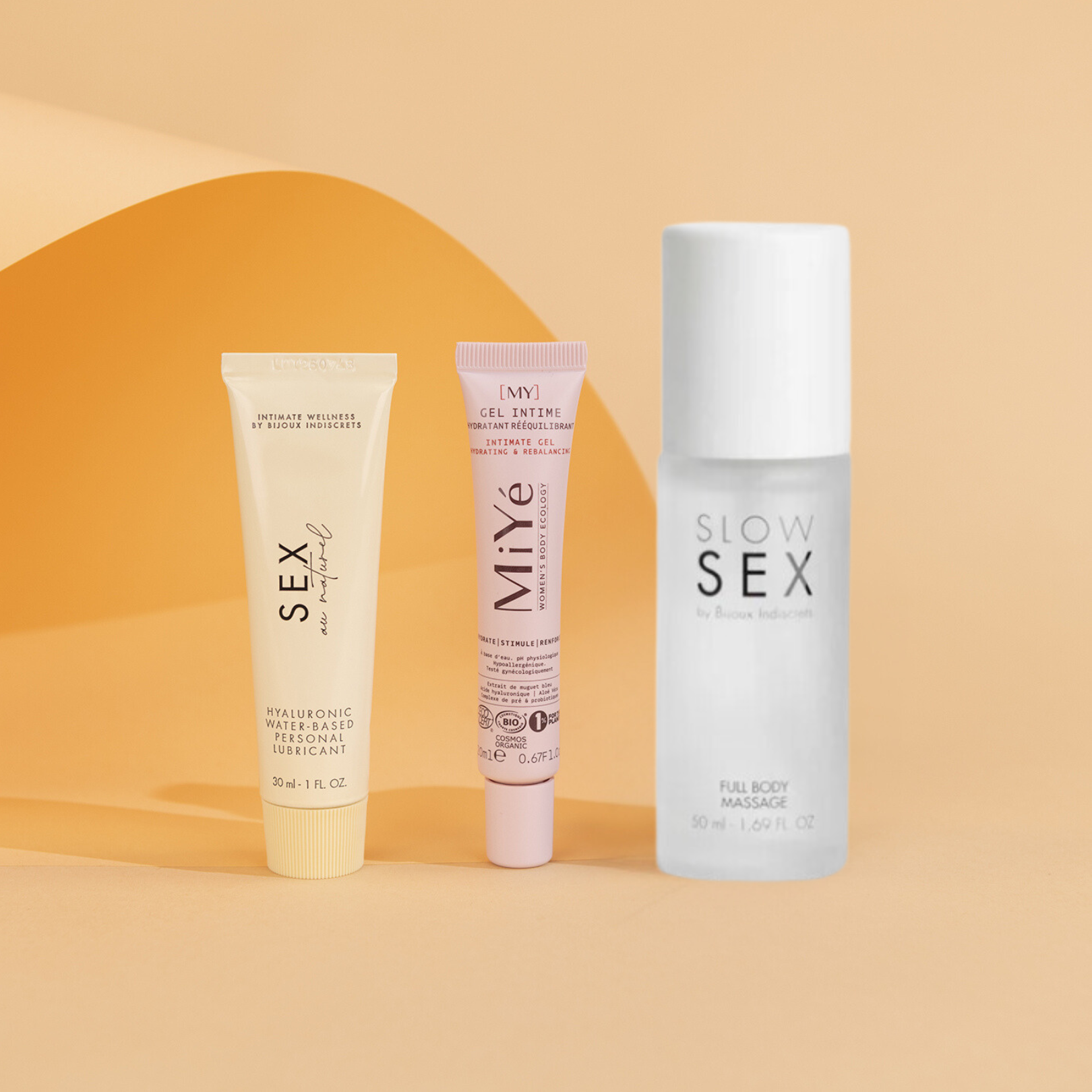 Coffret Skincare massage lubrifiant miyé plaisir packshot