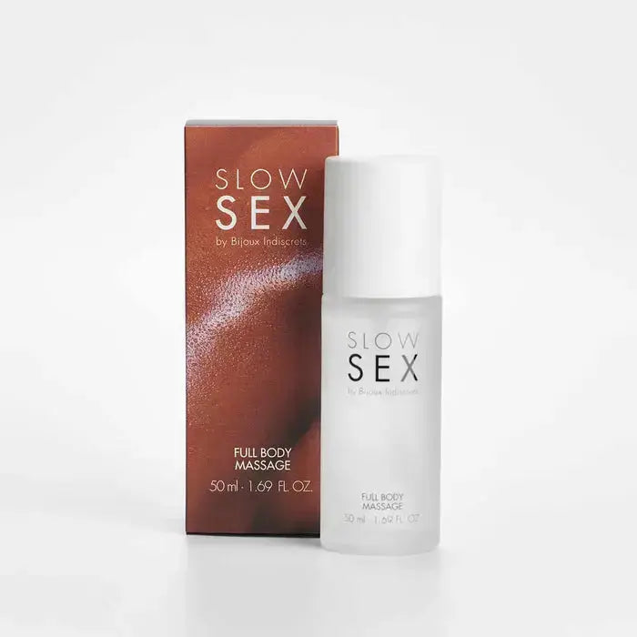 Huile de Massage Slow sex Full body Bijoux indiscrets pour couple libido packshot