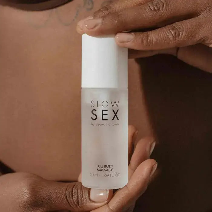 Huile de Massage Slow sex Full body Bijoux indiscrets pour couple libido