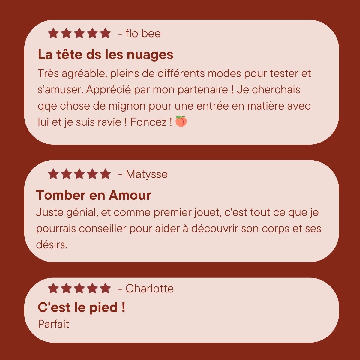 Verified reviews Nuee vibro Bouche Bee
