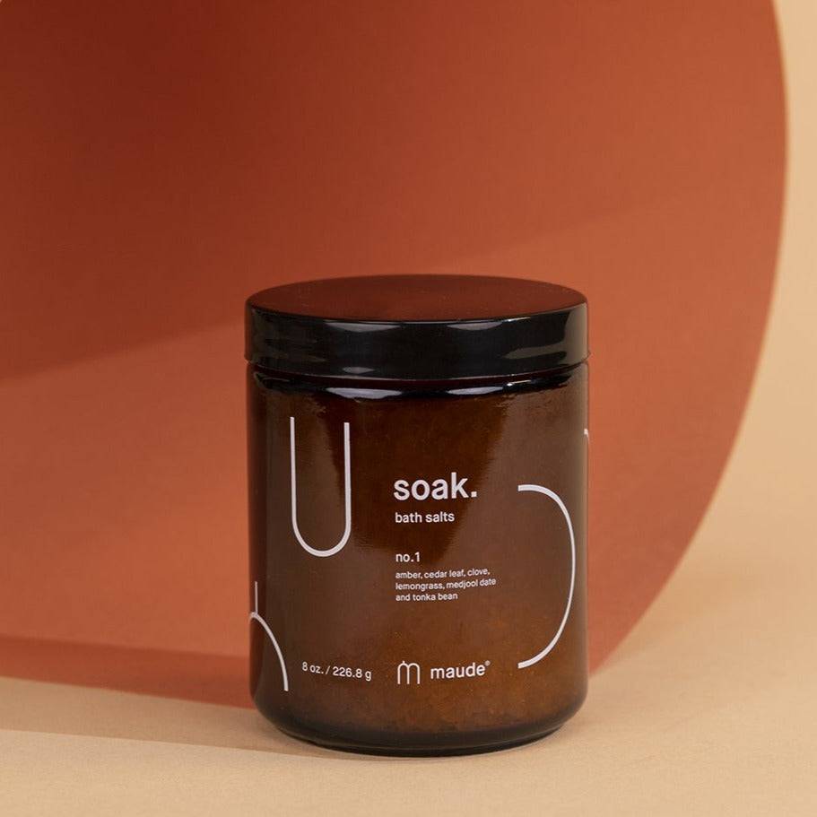 Soak sels de bain relaxation Maude vue packshot