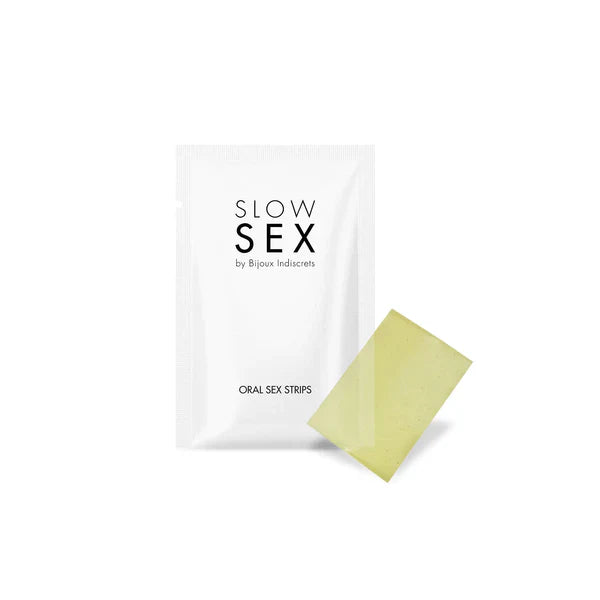 Mint leaves and oral packaging strip sex fingers cold effect temperature cunnilingus fellatio aphrodisiac