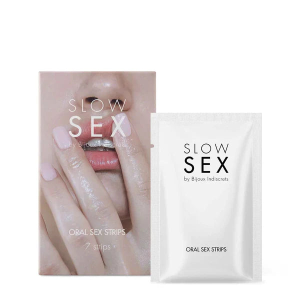 Mint leaves and oral packaging strip sex fingers cold effect temperature cunnilingus fellatio aphrodisiac 7 strips