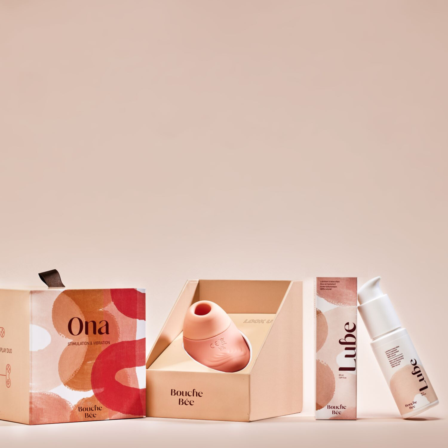 Bouche Bée intimate gift set: Ona &amp; Lube, the perfect combo